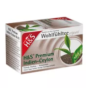 H&S Schwarztee Premium Indien-Ceylon 20X1,8 g