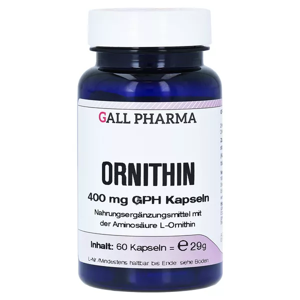 Ornithin 400 mg GPH Kapseln 60 St