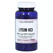 Lysin HCL 500 mg GPH Kapseln 100 St
