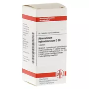 Adrenalinum Hydrochloricum D 30 Tablette 80 St