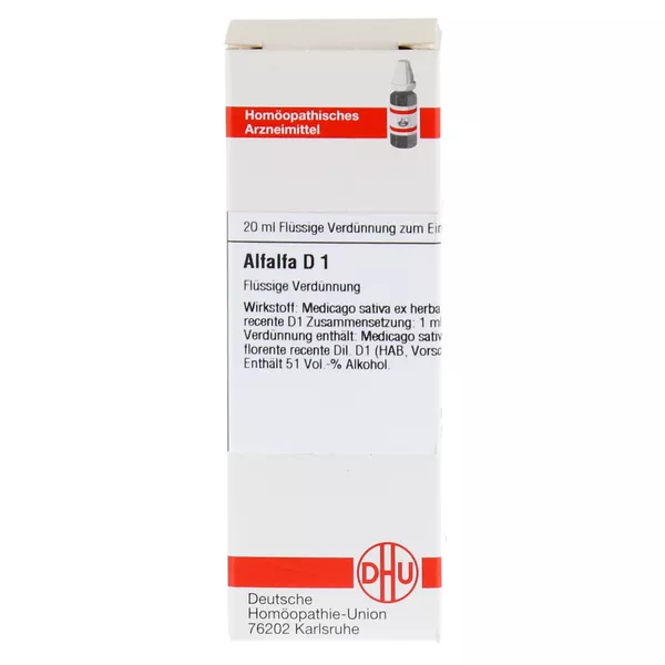 Alfalfa D 1 Dilution 20 ml
