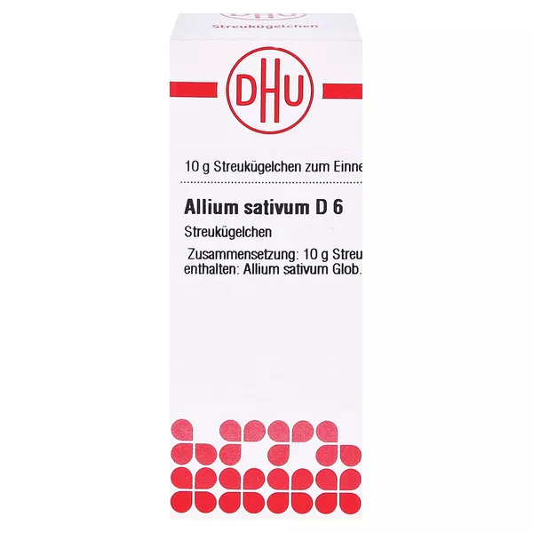 Allium Sativum D 6 Globuli 10 g