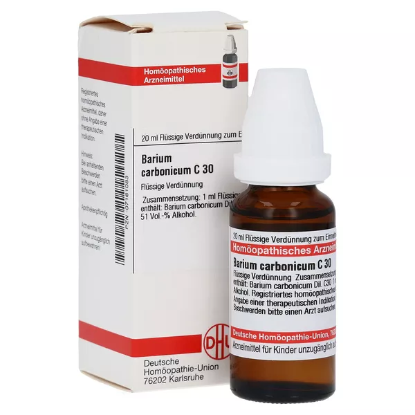 Barium Carbonicum C 30 Dilution 20 ml