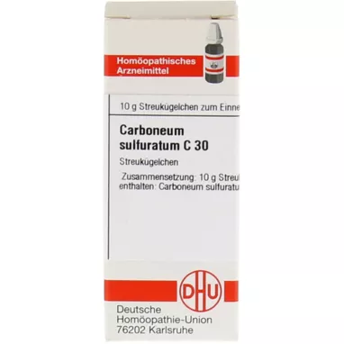 Carboneum Sulfuratum C 30 Globuli 10 g