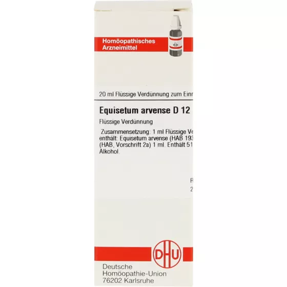 Equisetum Arvense D 12 Dilution 20 ml