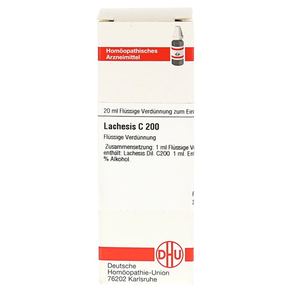 Lachesis C 200 Dilution 20 ml