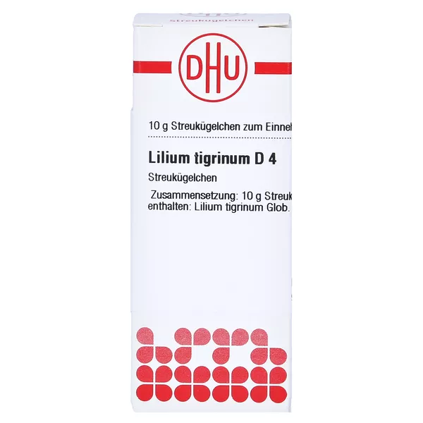 Lilium Tigrinum D 4 Globuli 10 g
