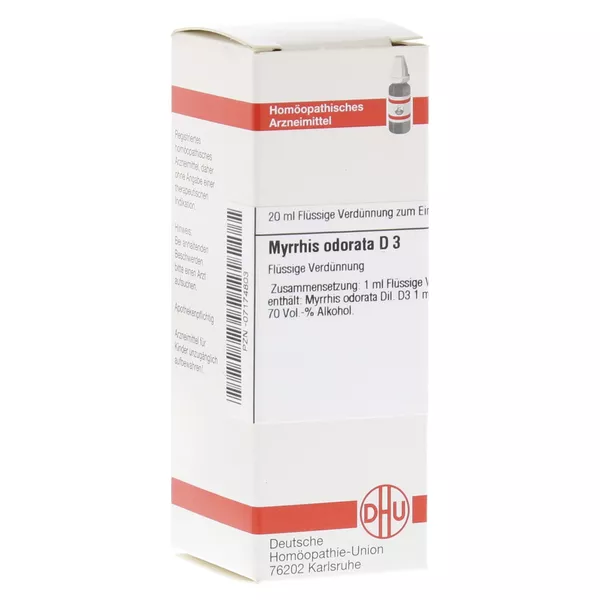 Myrrhis Odorata D 3 Dilution 20 ml