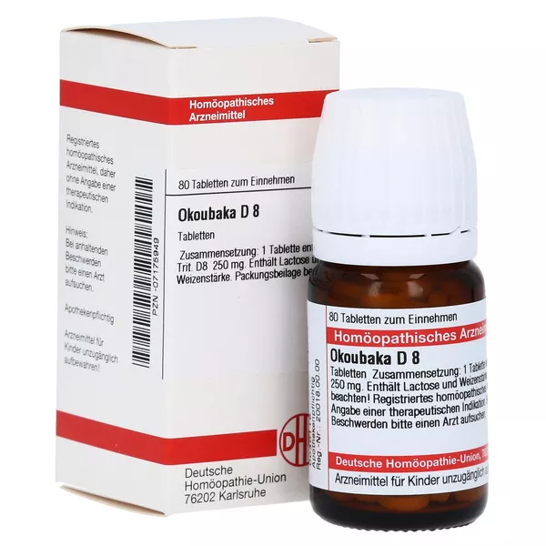 Okoubaka D 8 Tabletten 80 St