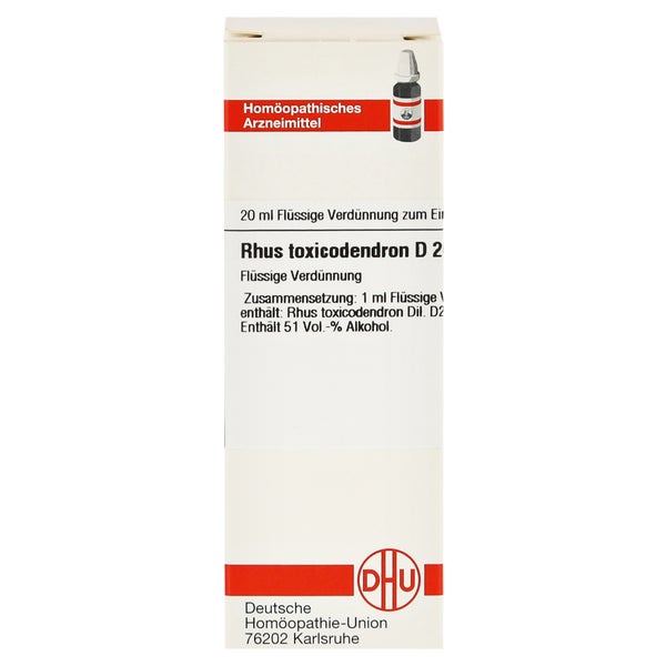 RHUS Toxicodendron D 200 Dilution 20 ml