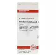 Vanadium Metallicum D 6 Tabletten 80 St