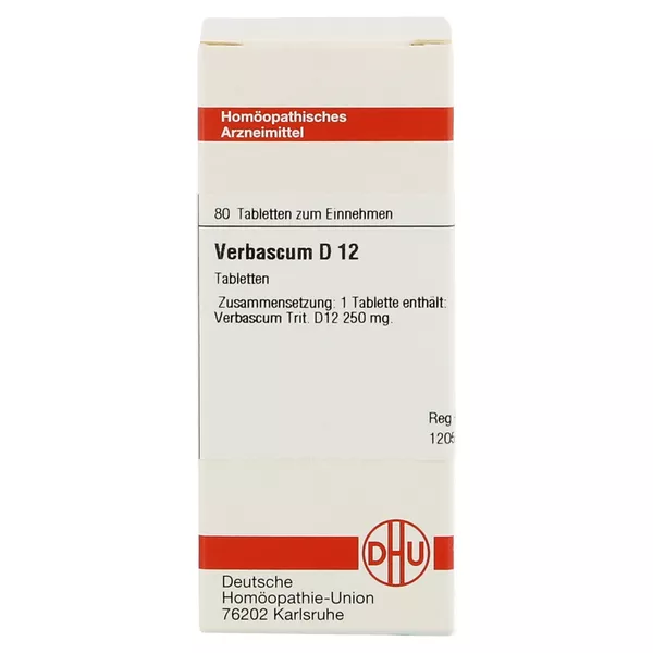 Verbascum D 12 Tabletten 80 St