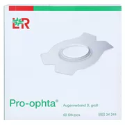 Pro-ophta Augenverband S groß 50 St