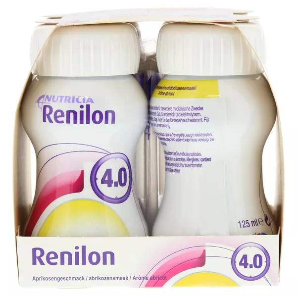 Renilon 4.0 Aprikosengeschmack flüssig 6X4X125 ml