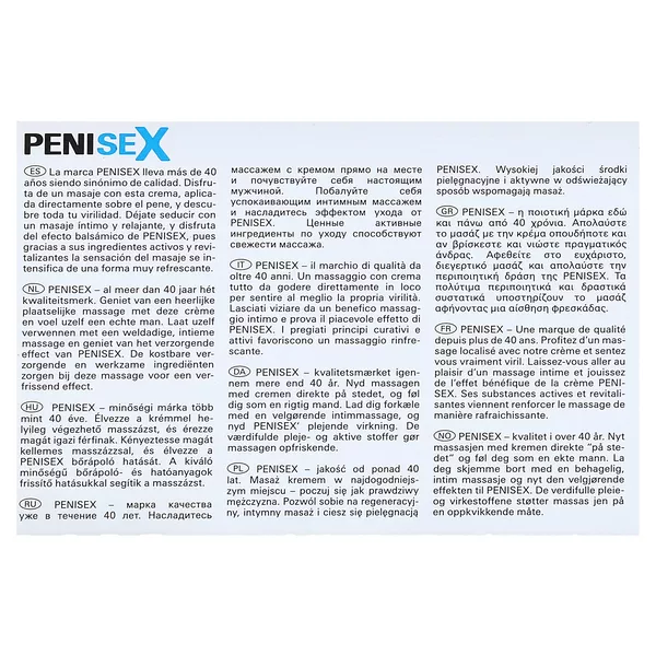 PENISEX – Salbe für IHN 50 ml