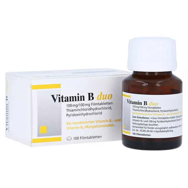 Vitamin B DUO Filmtabletten 100 St