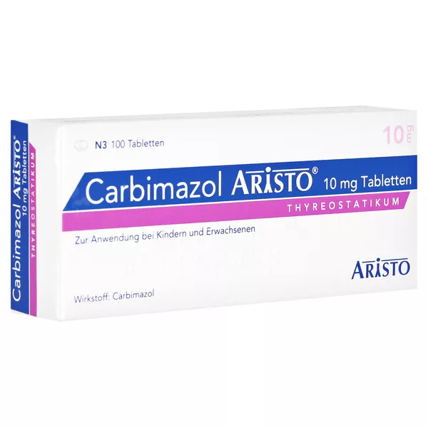 Carbimazol Aristo 10 mg Tabletten 100 St