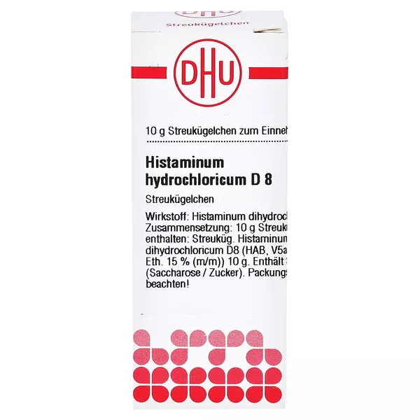 Histaminum Hydrochloricum D 8 Globuli 10 g