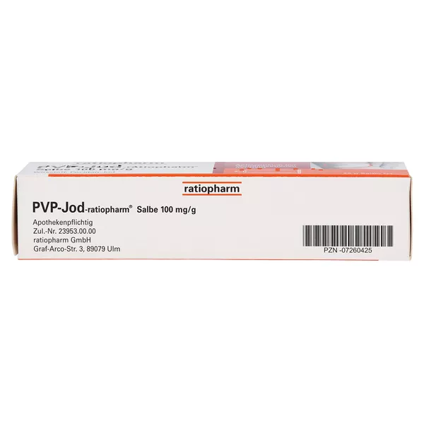PVP Jod ratiopharm 25 g