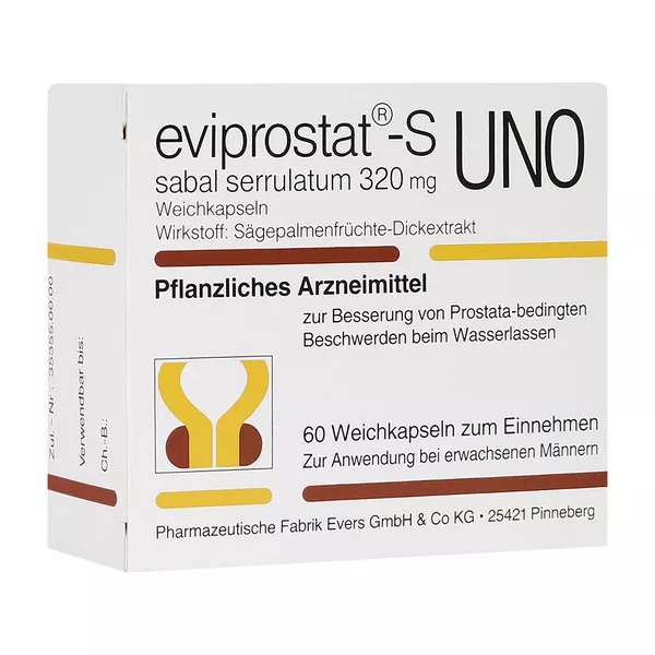 Eviprostat-s Sabal Serrulatum 320 uno Ka 60 St