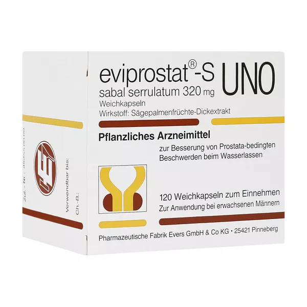 Eviprostat-s Sabal Serrulatum 320 uno Ka 120 St