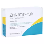 Zinkamin Falk 15 mg Hartkapseln 100 St