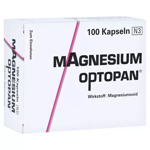 Magnesium Optopan Kapseln 100 St