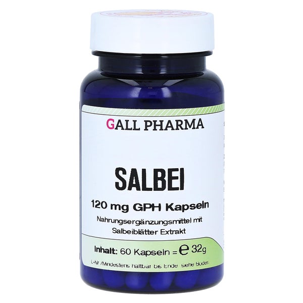 Salbei 120 mg GPH Kapseln 60 St
