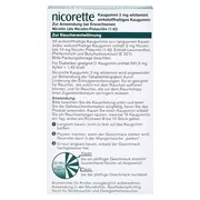 nicorette Kaugummi 2 mg whitemint 30 St