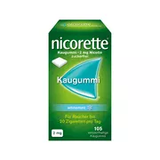 Produktabbildung: nicorette Kaugummi 2 mg whitemint