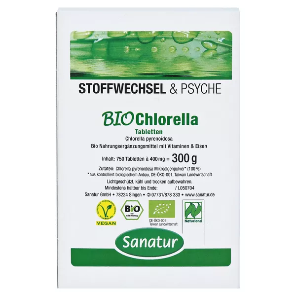 Biochlorella Pyren Sanatur Tabletten 750 St