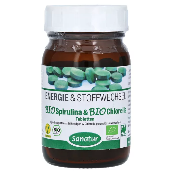 Biospirulina & Biochlorella 2in1 Tablett 250 St