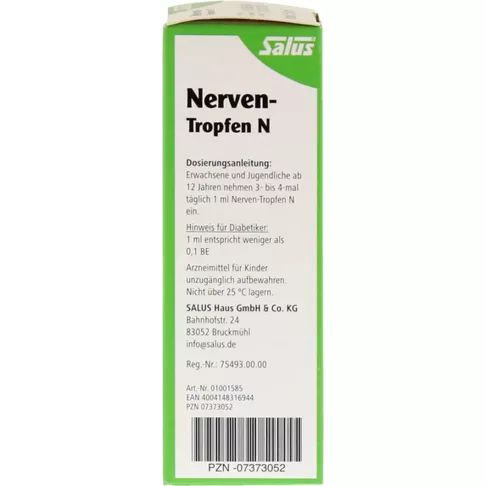 Nerven-tropfen N Bio Salus 50 ml