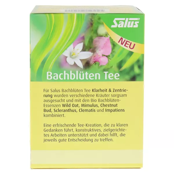 Bachblüten TEE Klarheit & Zentrierung Bi, 15 St.