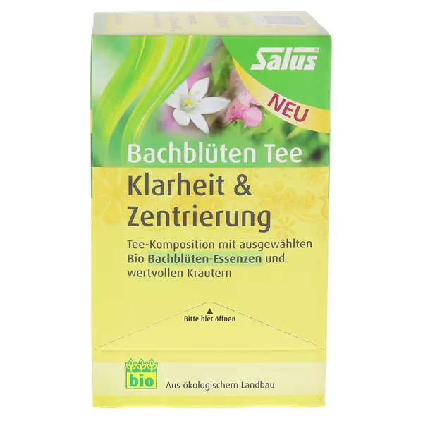 Bachblüten TEE Klarheit & Zentrierung Bi, 15 St.