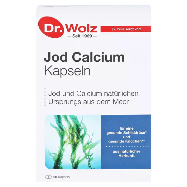 JOD Calcium Kapseln Dr.Wolz 60 St
