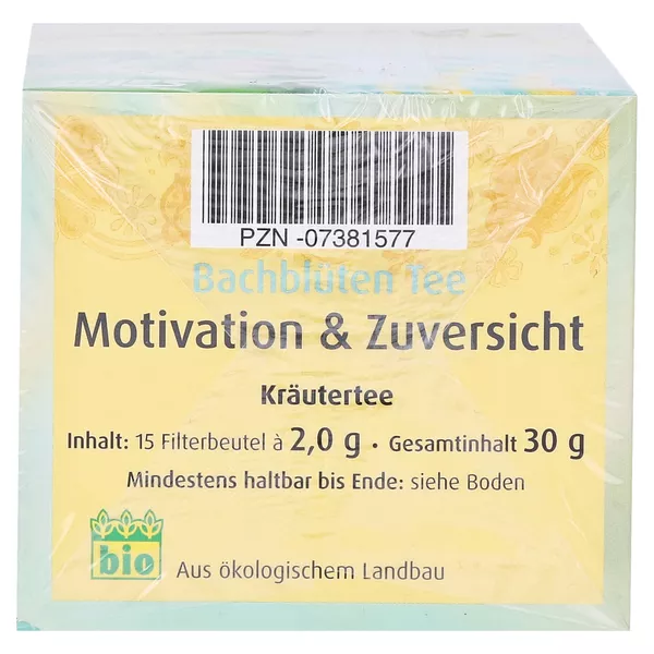 Bachblüten TEE Motivation & Zuversicht B, 15 St.