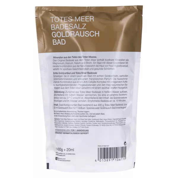 Dermasel Goldrausch Bad, 1 P