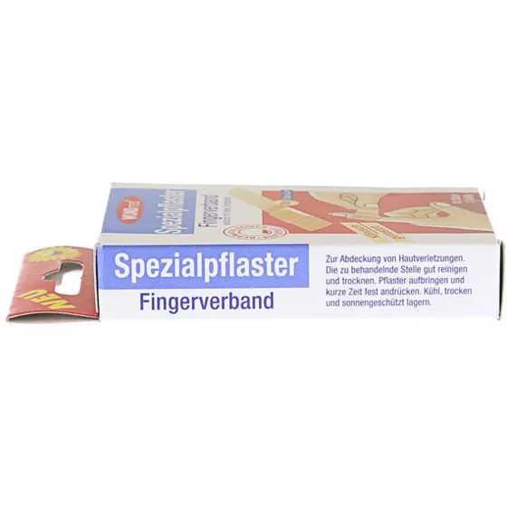 Fingerverband Spezialpflaster 2x12 cm 10 St