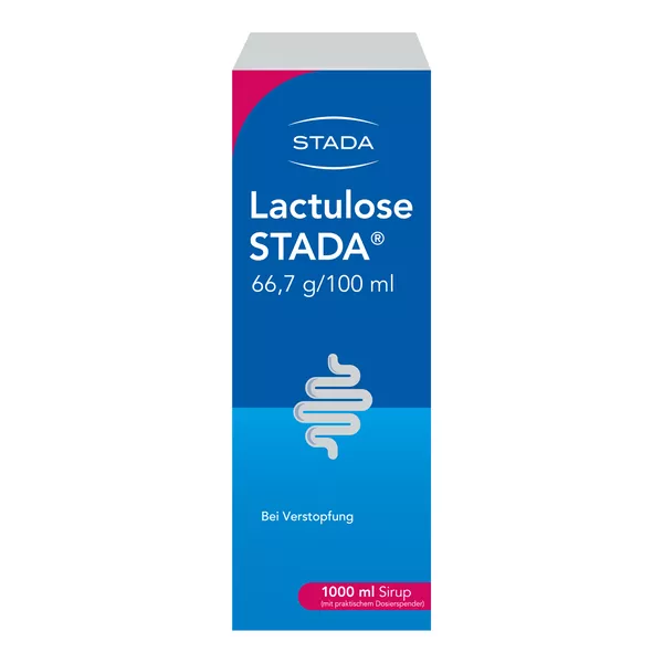 Lactulose STADA 66.7g/100ml Sirup bei Verstopfung 1000 ml