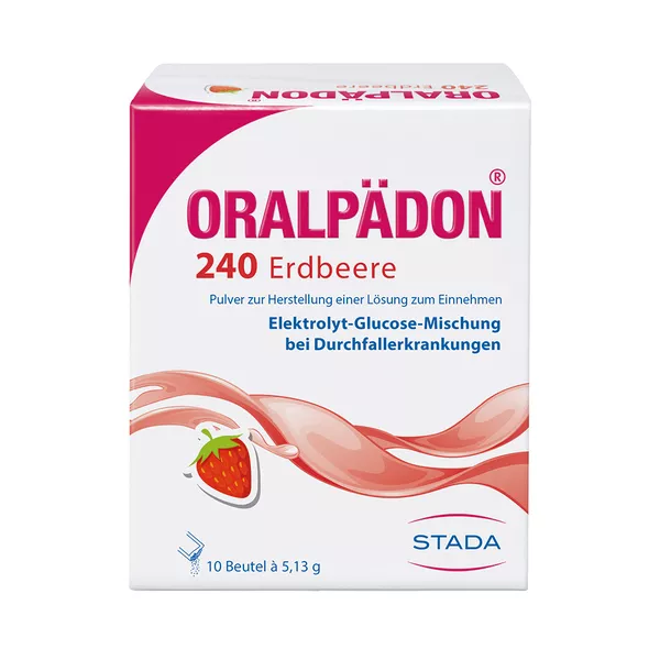 Oralpädon 240 Erdbeere Elektrolytepulver 10 St