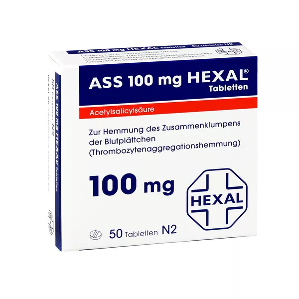 ASS 100 mg HEXAL
