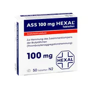 ASS 100 mg HEXAL 50 St