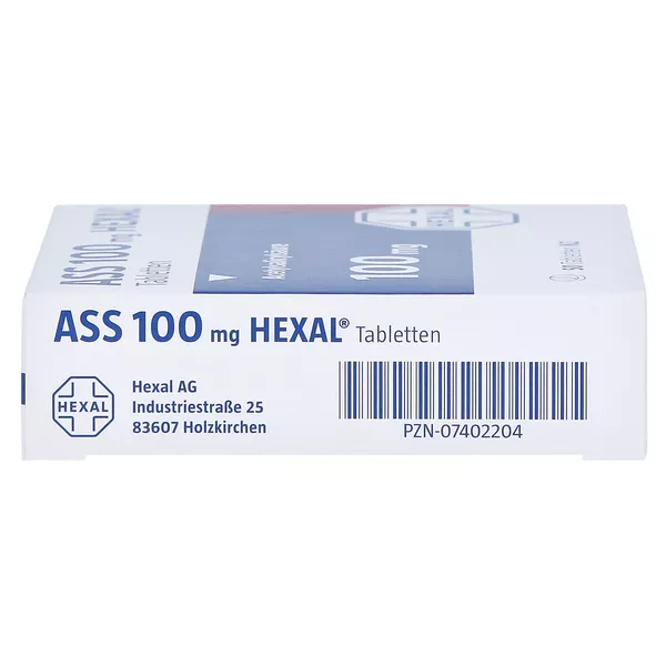 ASS 100 mg HEXAL 50 St