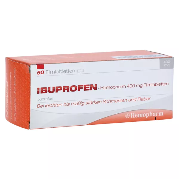 Ibuprofen Hemopharm 400 mg Filmtabletten