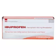 Ibuprofen Hemopharm 400 mg Filmtabletten 50 St