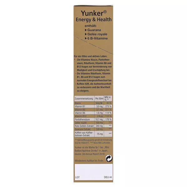 Yunker Energy & Health 30 ml