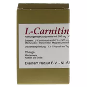 L-carnitin 1x1 pro Tag Kapseln 45 St
