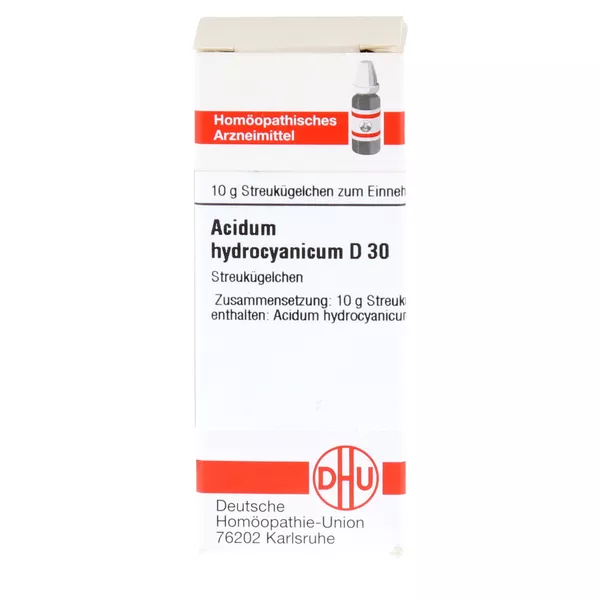 Acidum Hydrocyanicum D 30 Globuli 10 g