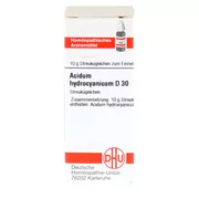 Acidum Hydrocyanicum D 30 Globuli 10 g